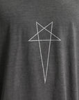 Rick Owens T-Shirt Tommy T Faded Black/Silver