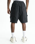 Rick Owens Shorts Cargobela Black Wax
