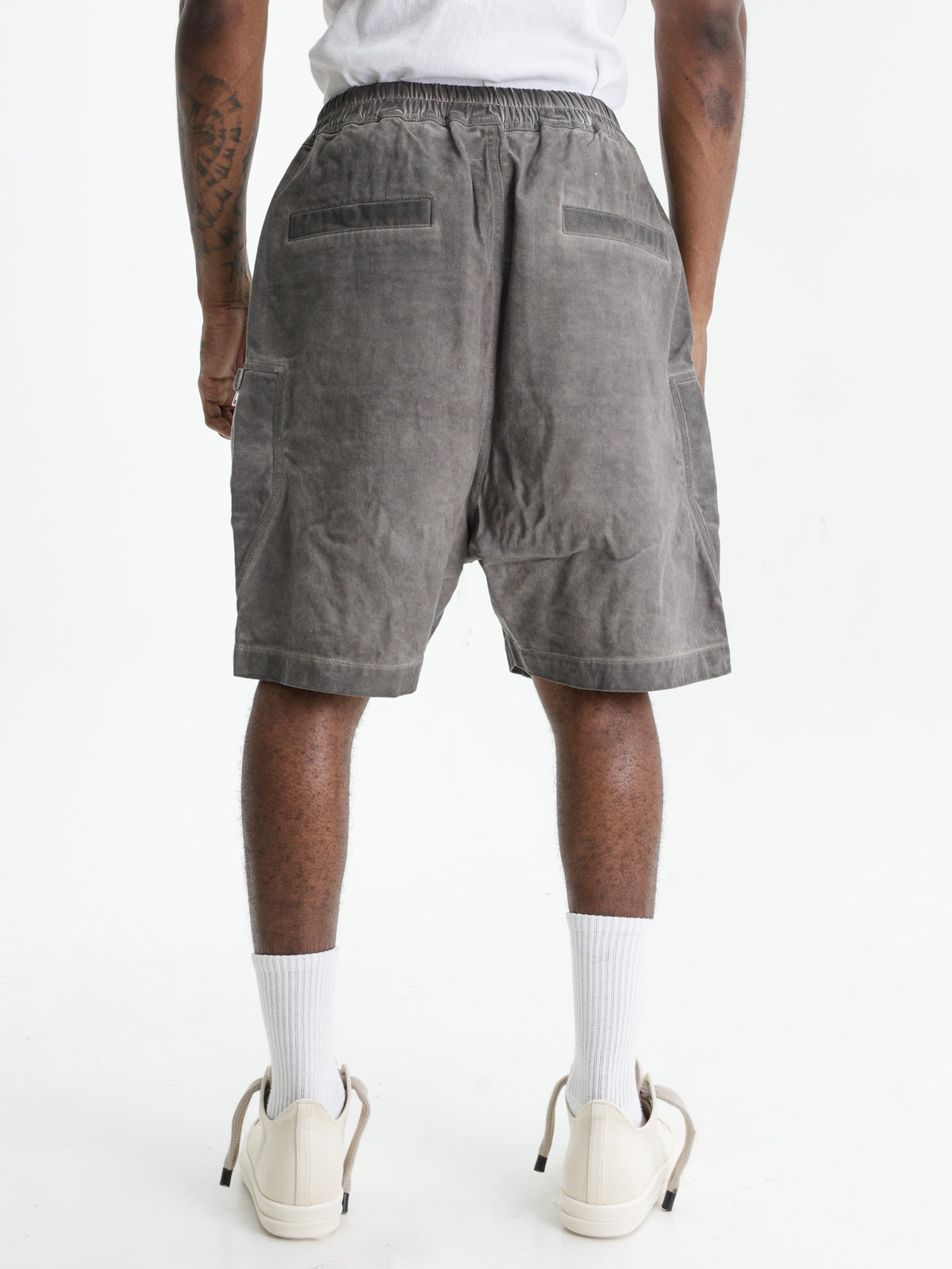 Rick Owens Shorts Bauhaus Dark Dust