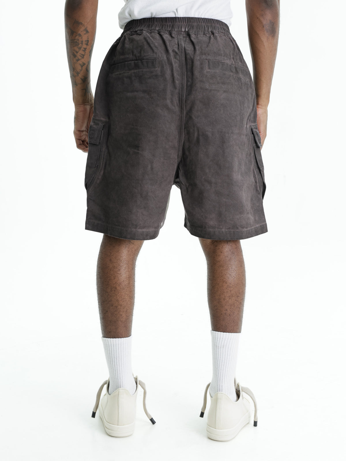 Rick Owens Shorts Cargobela Grape
