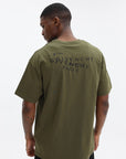 Givenchy T-Shirt With Stamp Print Khaki