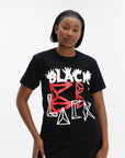 Comme Des Garcons T-Shirt Ss Printed Graphics Black