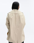 Givenchy Cocoon Short Trench Beige/Mustard