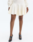 Givenchy Flared Mini Skirt Ivory