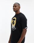 Aape T-Shirt Universe Logo Black