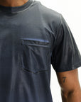 Maison Margiela Cotton Sheen T-Shirt Blue