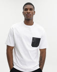 Capone T-Shirt Pocket With Zip White