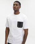 Capone T-Shirt Pocket With Zip White