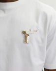 Capone T-Shirt Pin Logo White