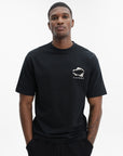 Capone T-Shirt Metallic Logo Black