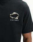 Capone T-Shirt Metallic Logo Black