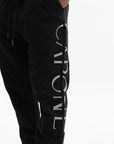 Capone Sweatpants Side Logo Black/Grey