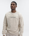 Capone Sweater Logo Beige