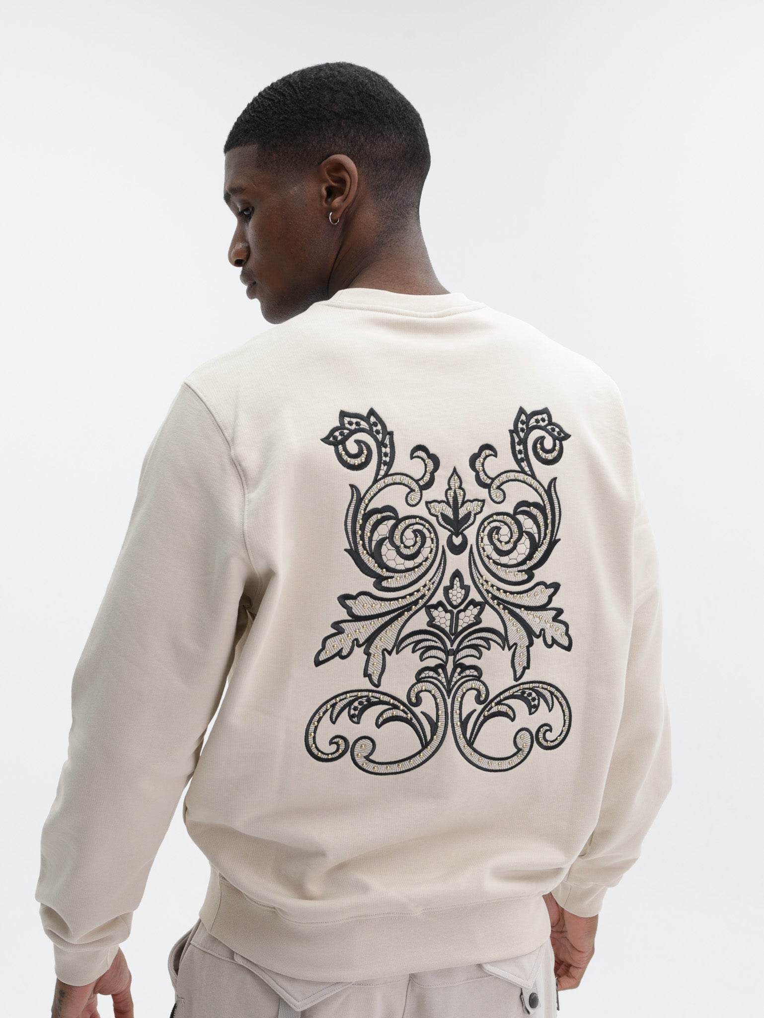 Capone Sweater Logo Beige - AL Capone Premium