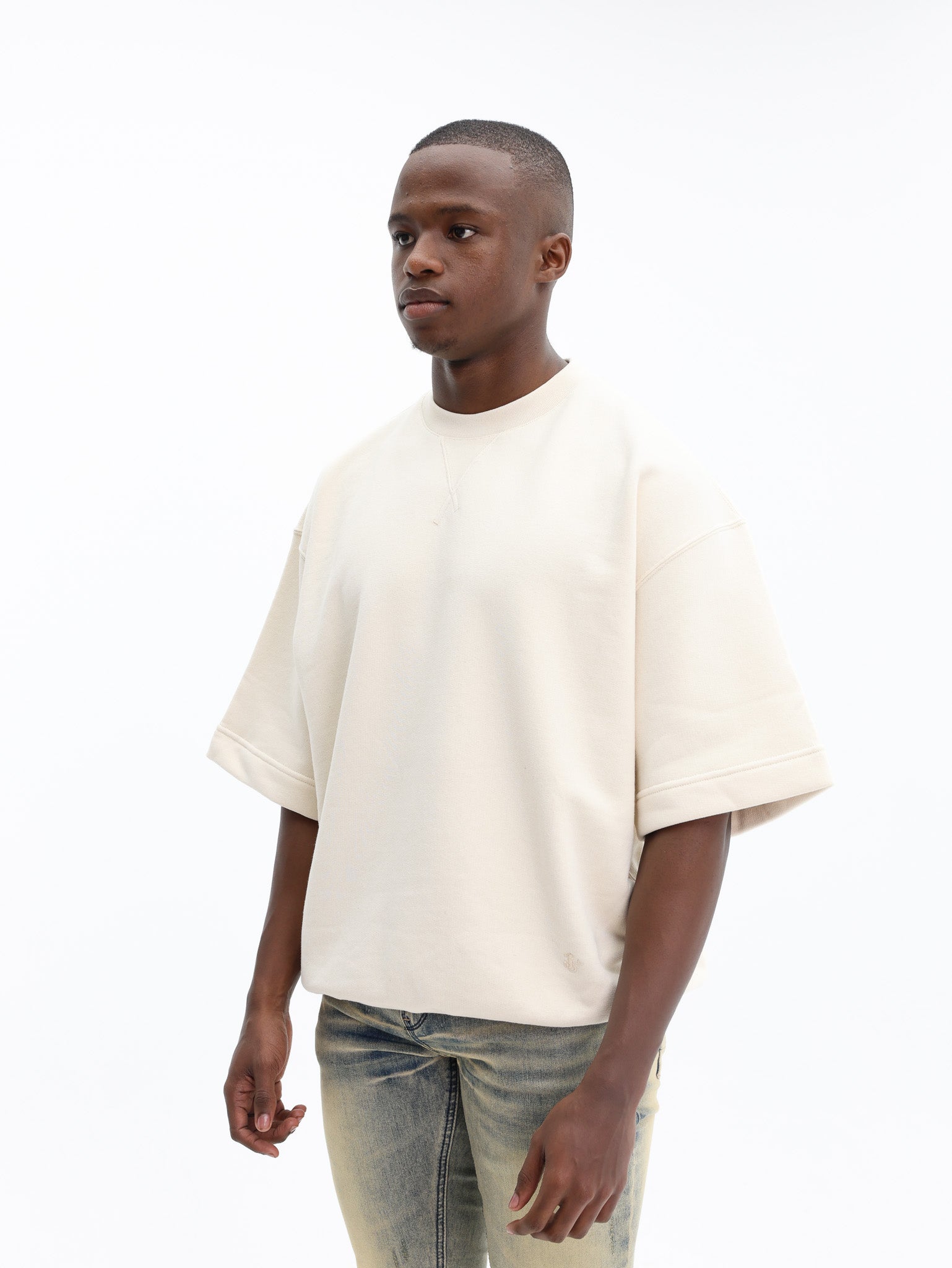 Jil Sander Crew Oversize Cream-AL Capone Premium