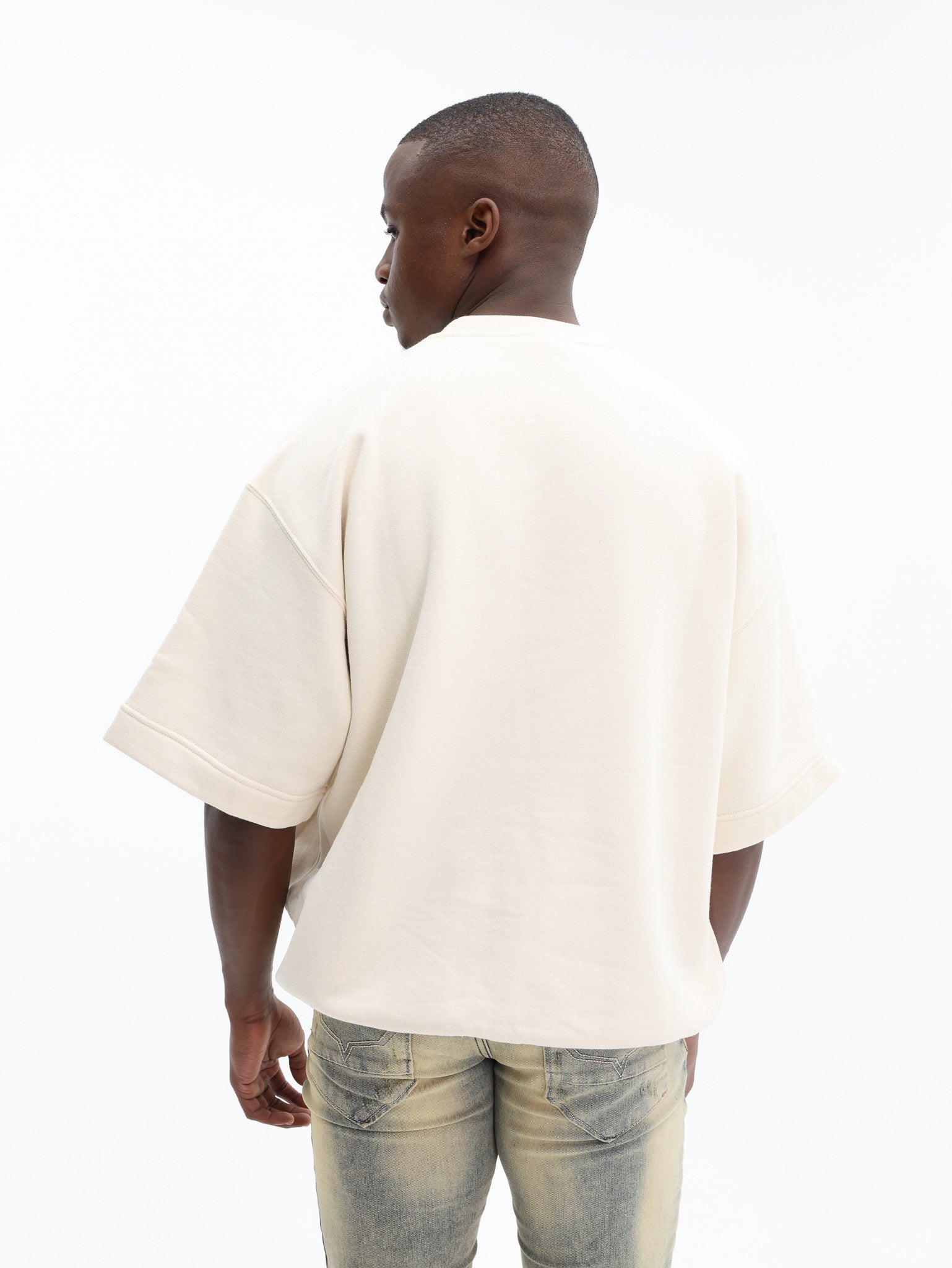 Jil Sander Crew Oversize Cream-AL Capone Premium