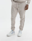 Capone Sweatpants Side Zip Beige