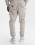 Capone Sweatpants Side Zip Beige