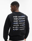 Capone Sweater Double Logo Black