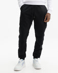 Capone Sweatpants Side Zip Black
