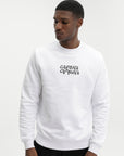 Capone Sweater Double Logo White