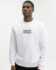 Capone Sweater Double Logo White