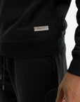 Capone Sweater Zip  Black
