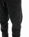 Capone Sweatpants Side Logo Black