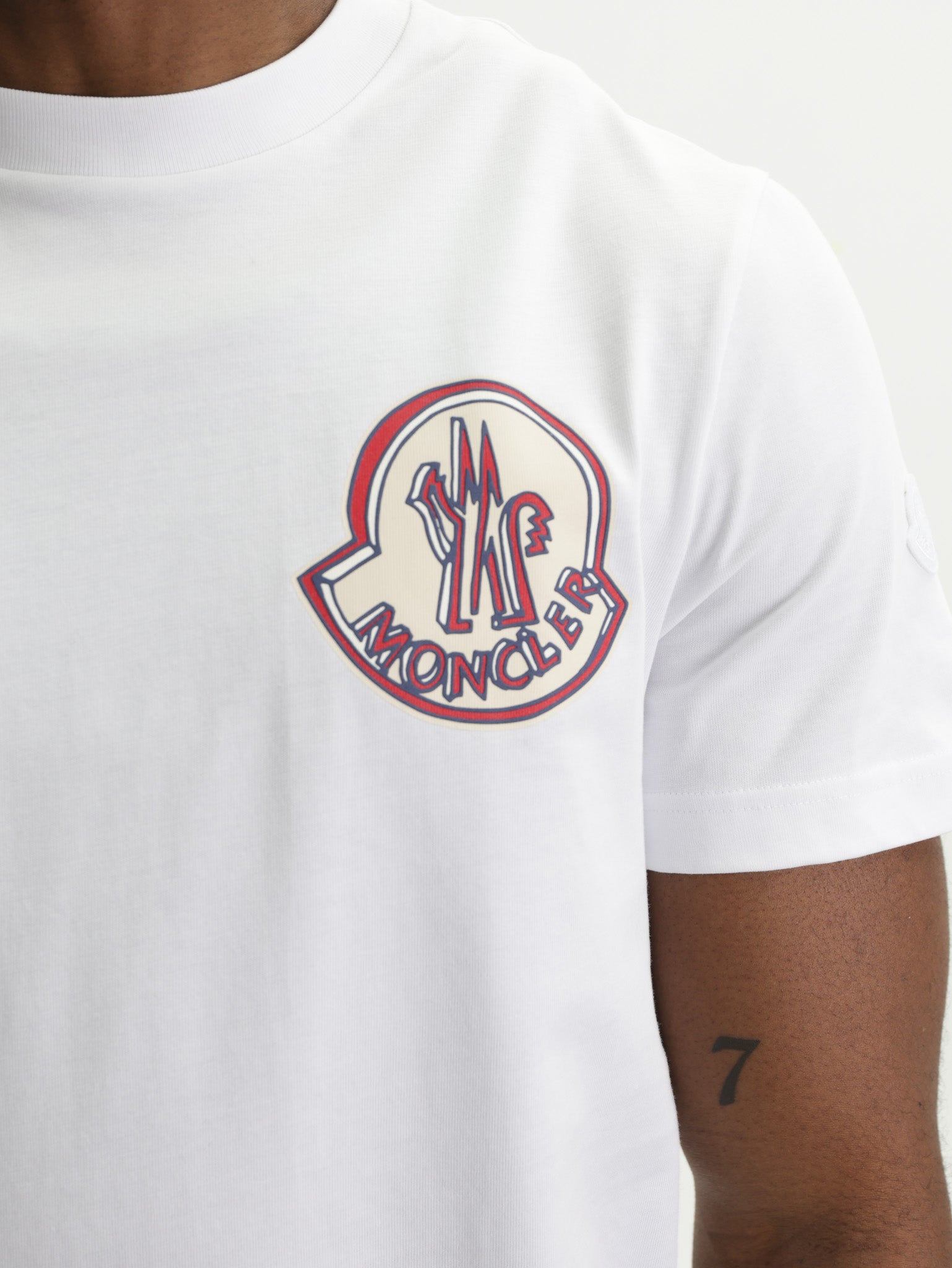 Moncler T-Shirt SS White - AL Capone Premium