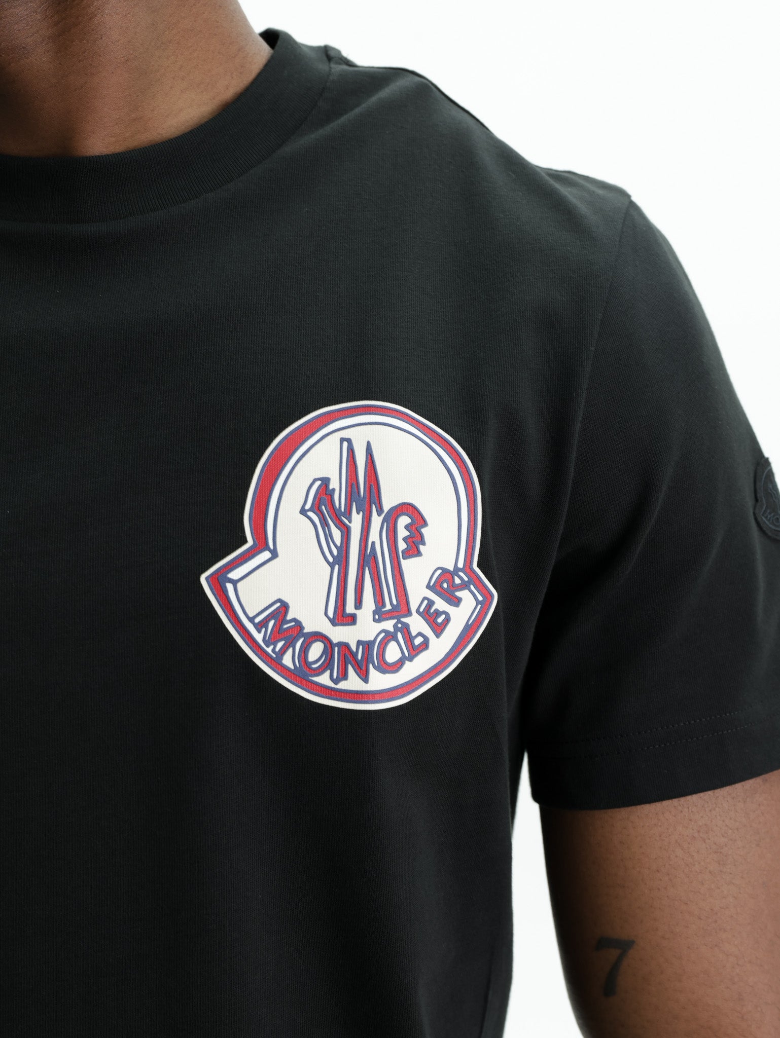 Moncler T-Shirt SS Black - AL Capone Premium