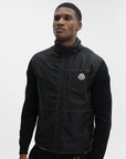 Moncler Cardigan Logo Black