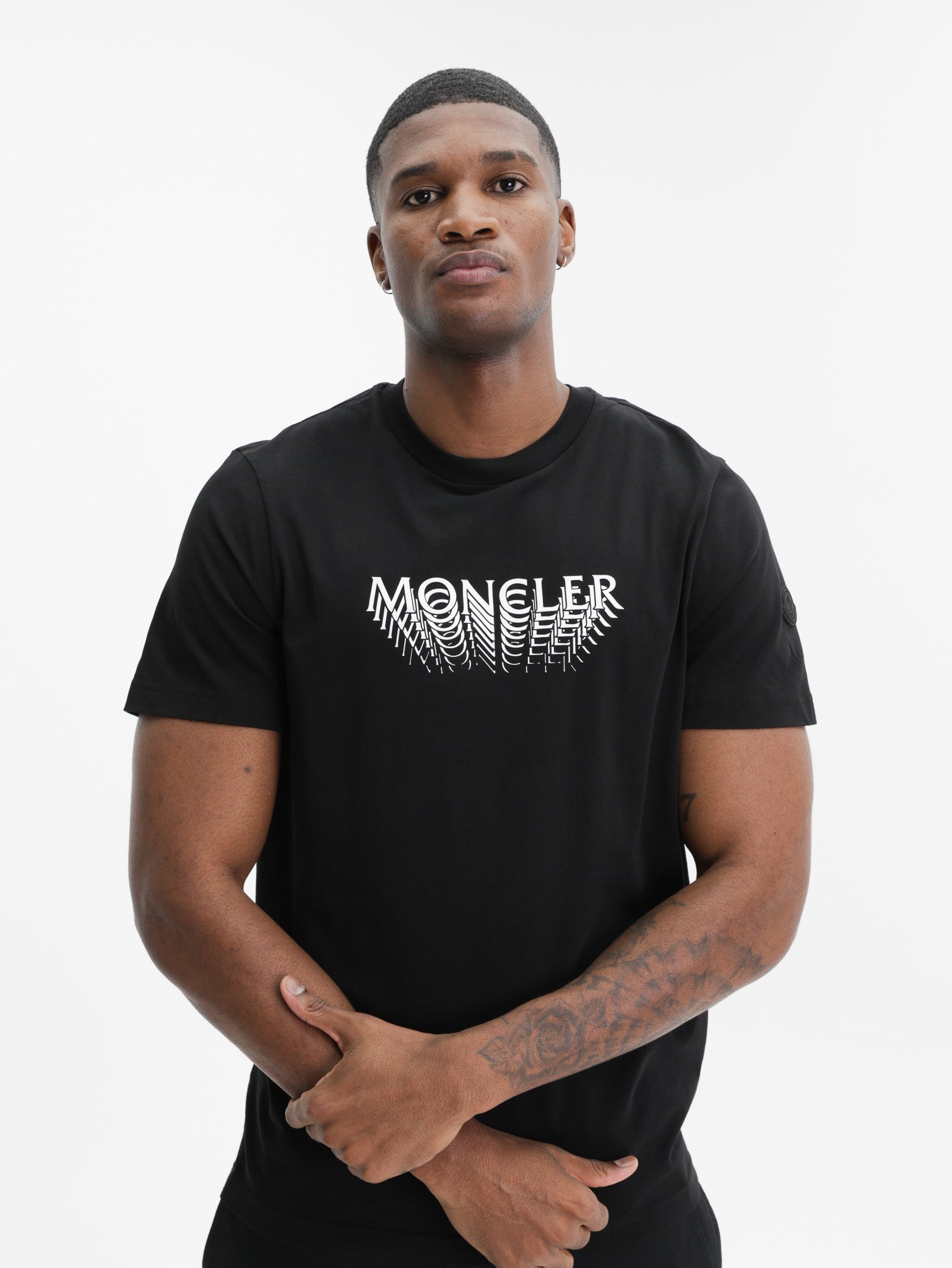 Moncler T-Shirt SS Black - AL Capone Premium