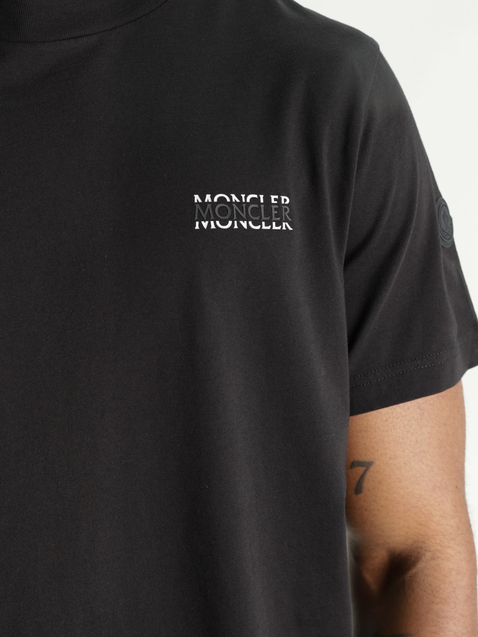 Moncler T-Shirt SS Black - AL Capone Premium