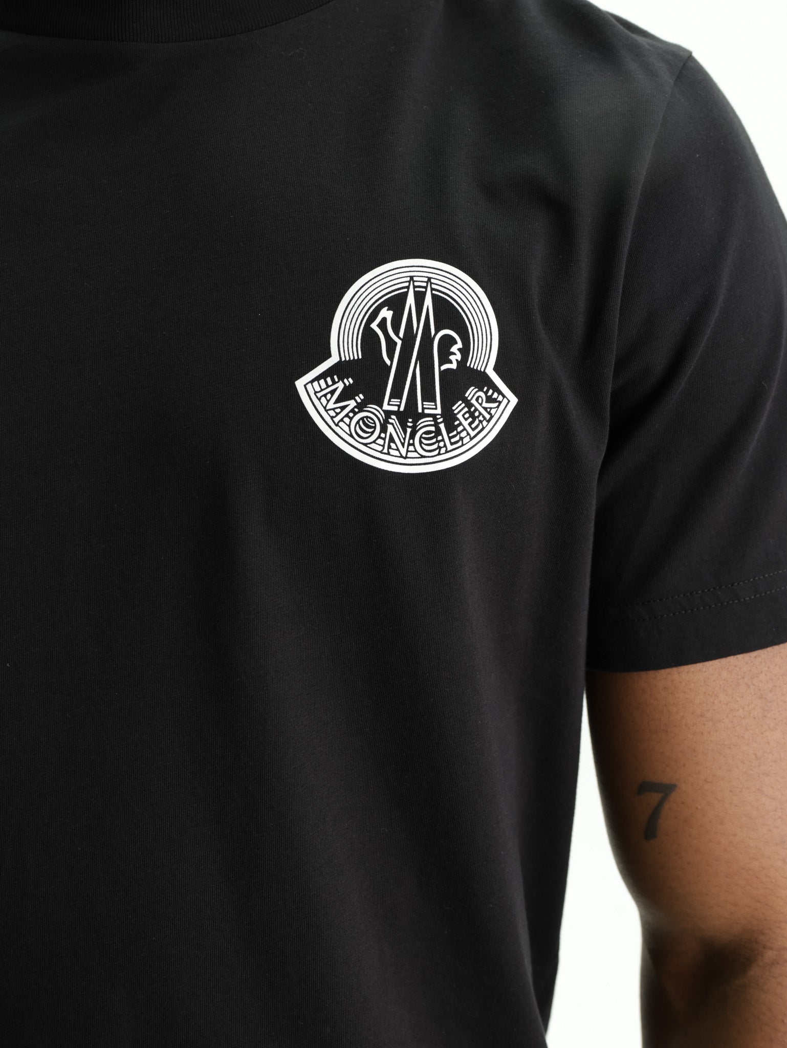 Moncler T-Shirt SS Black - AL Capone Premium