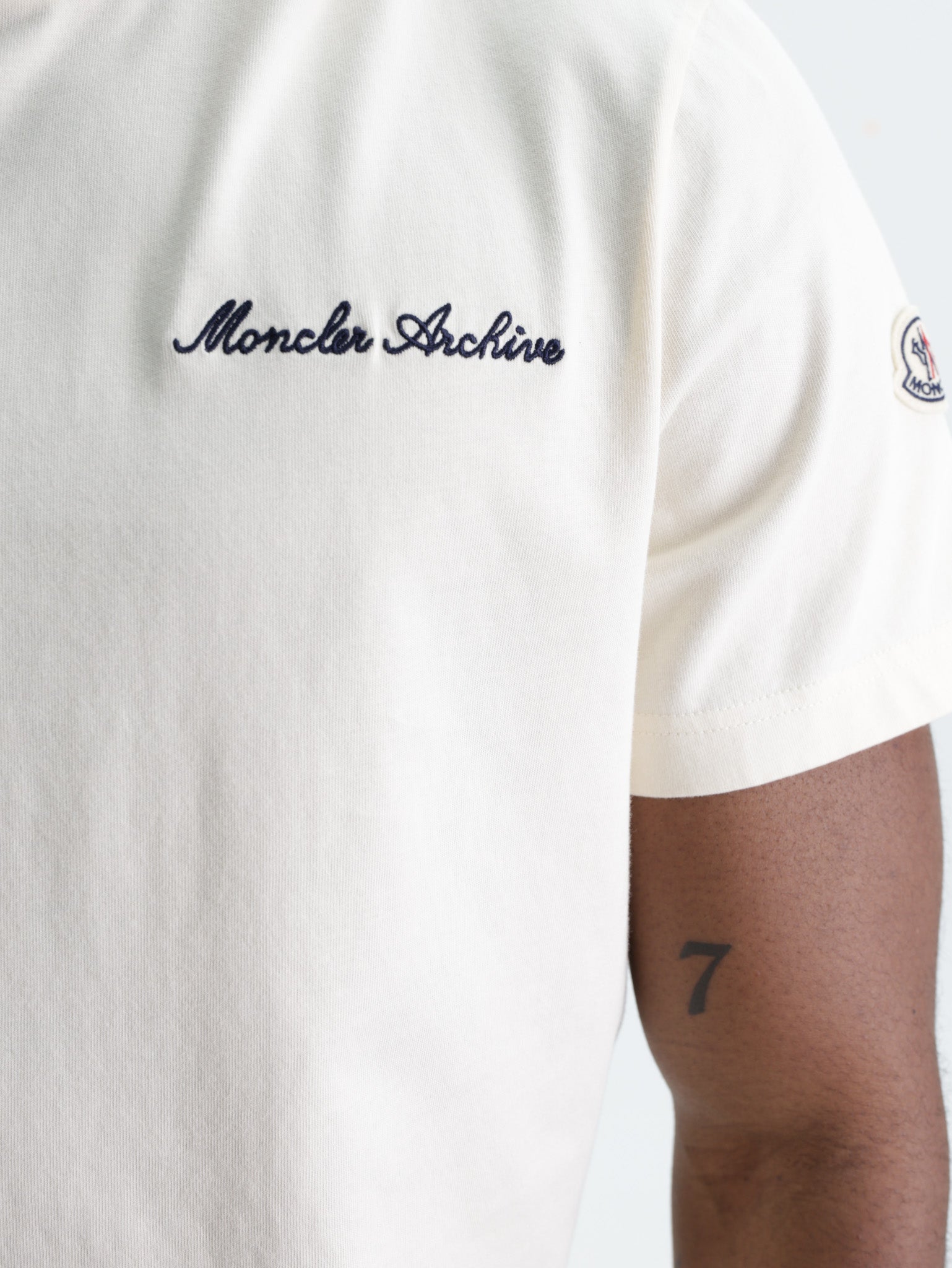 Moncler T-Shirt SS Off-White - AL Capone Premium