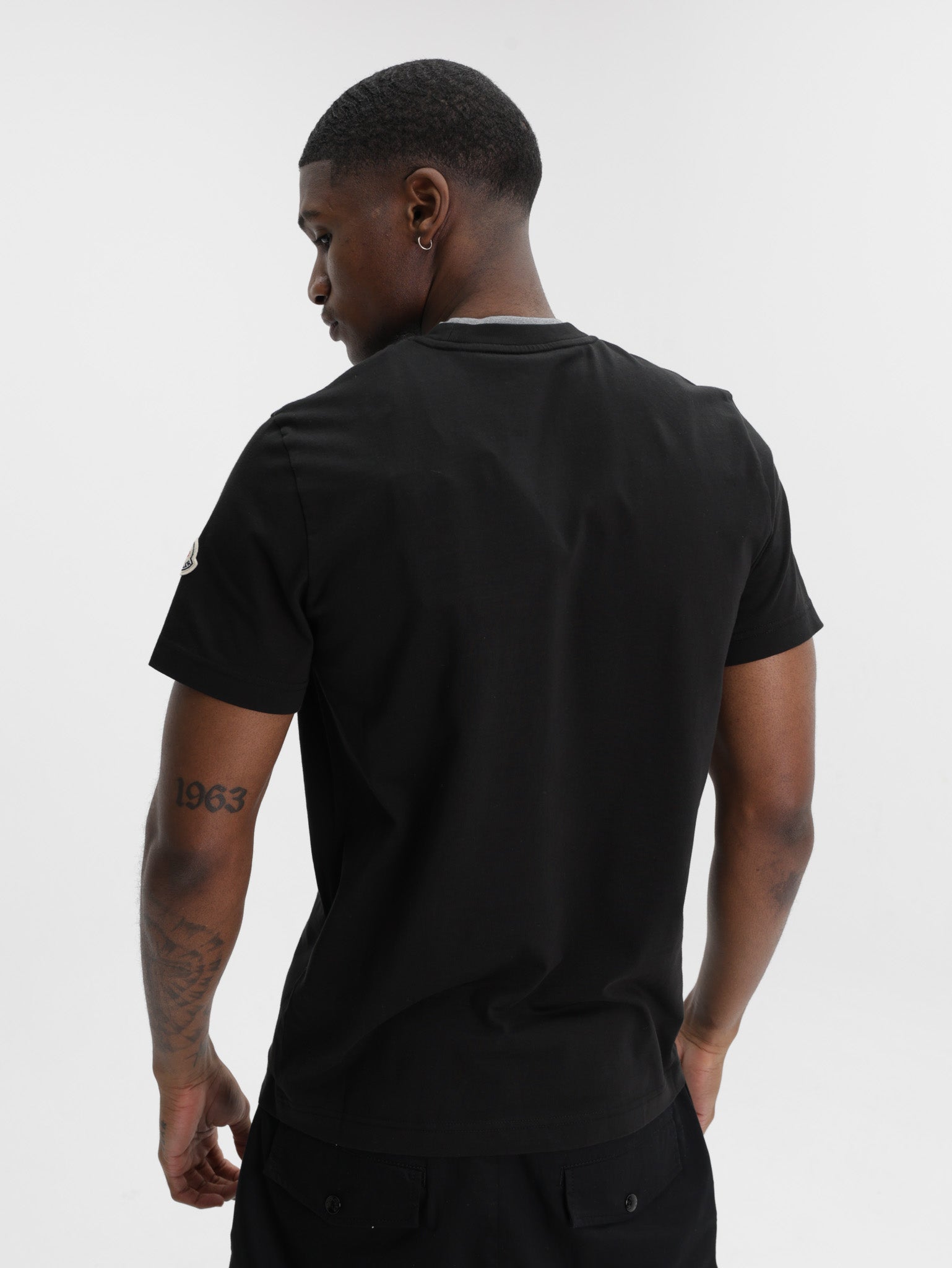 Moncler T-Shirt SS Black - AL Capone Premium
