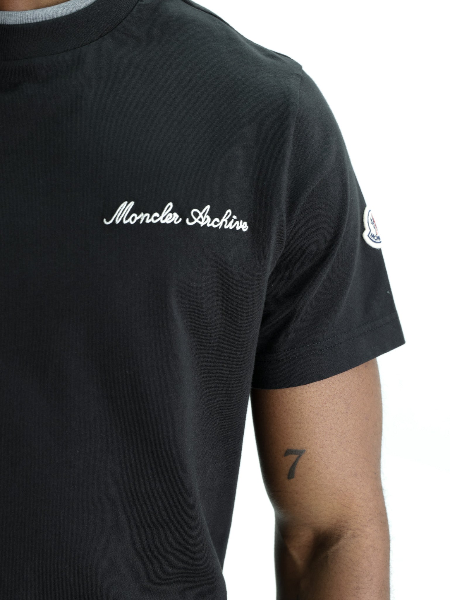 Moncler T-Shirt SS Black - AL Capone Premium