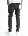 Purple Jeans Low Rise Skinny Brandy Brown Marble