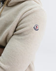 Moncler Cardigan Zip Up Amber Brown