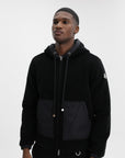 Moncler Cardigan Zip Up Black
