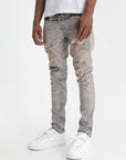 Purple Jeans Low Rise Skinny Light Indigo
