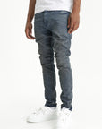 Purple Jeans Low Rise Skinny Mid Indigo