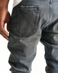 Purple Jeans Low Rise Skinny Mid Indigo