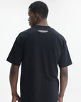 Aape T-Shirt Union Moonface Logo Now Black