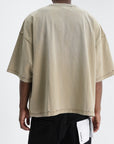 Purple T-Shirt Voltage Script Khaki