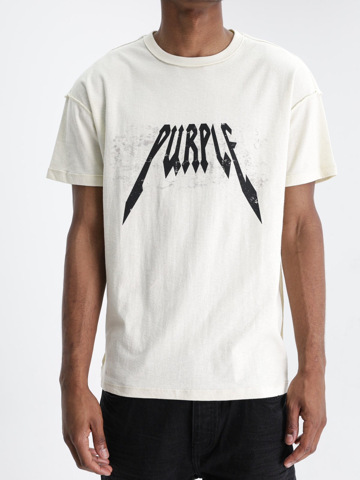 Purple T-Shirt Thrash Off White