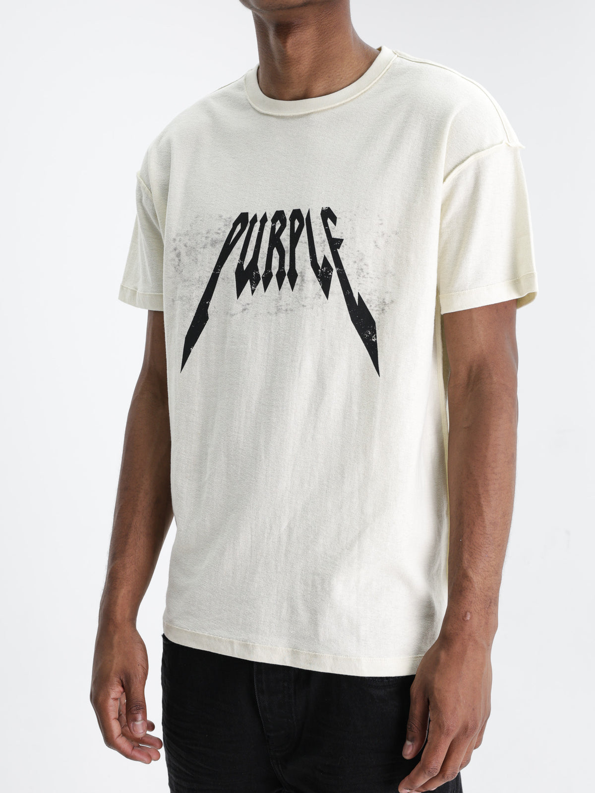 Purple T-Shirt Thrash Off White