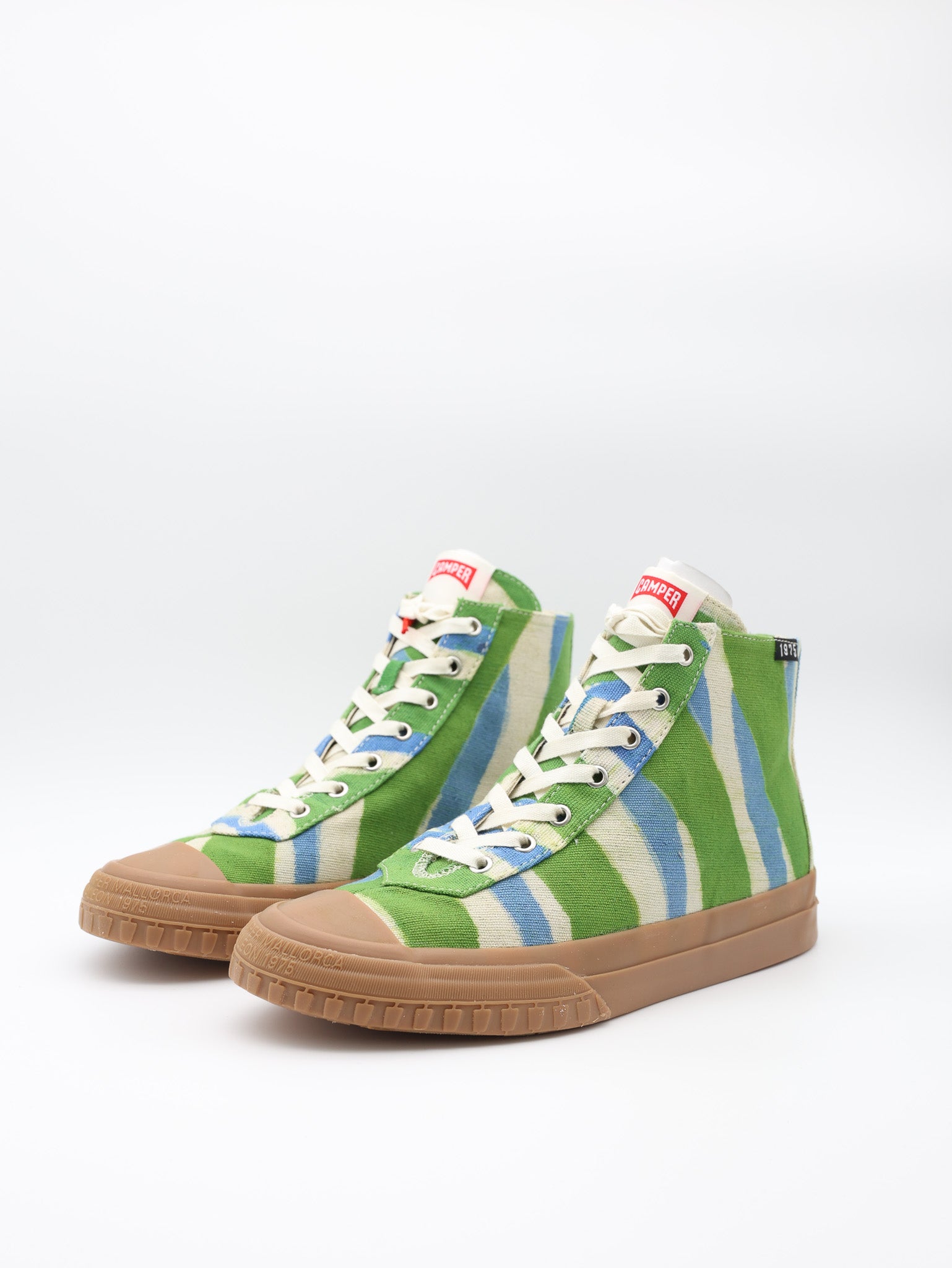 Camper Sneaker Cms224 Baba Stripes-Pomo Lirio Green-White-AL Capone Premium
