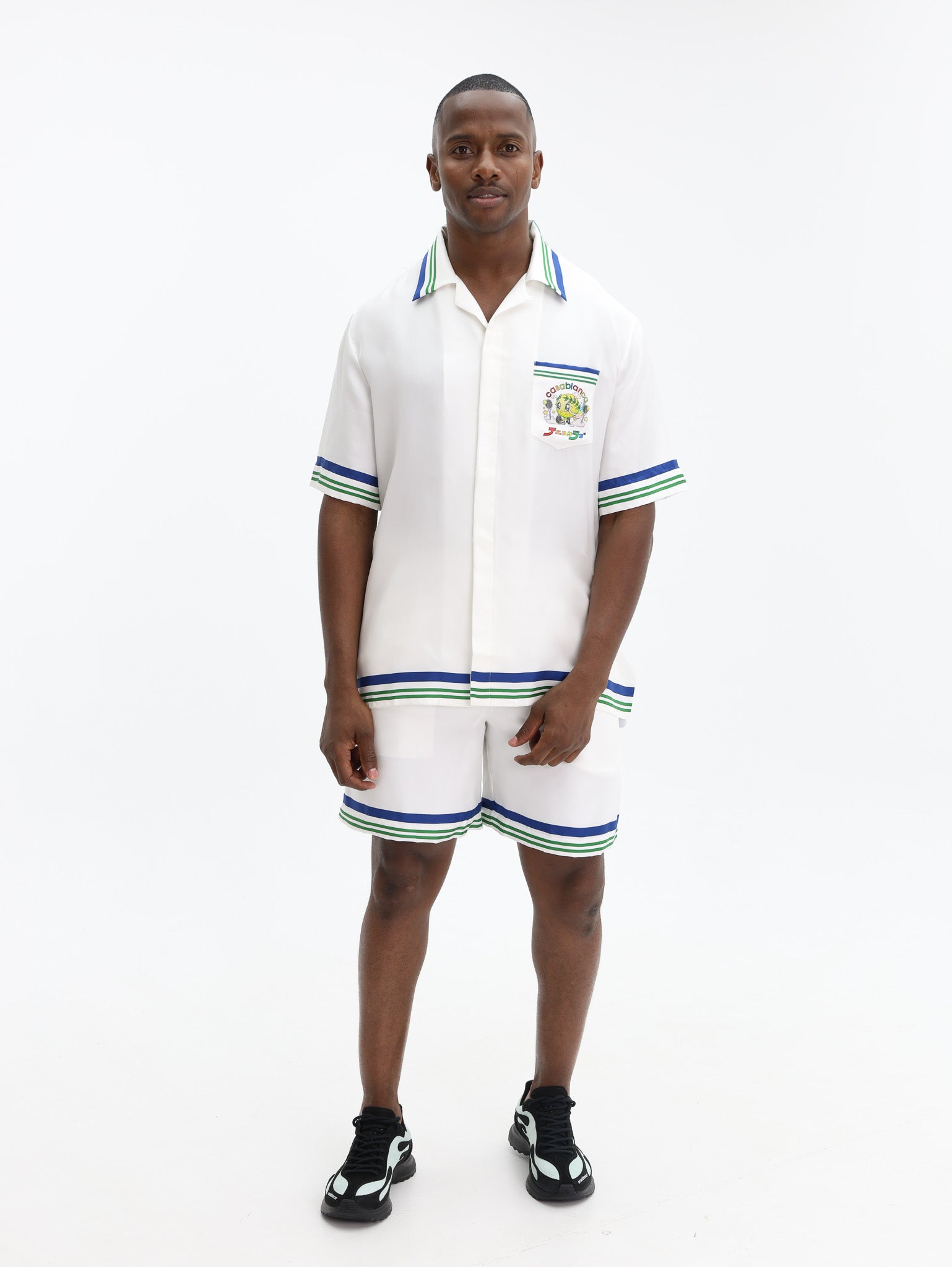 Casablanca Shirt Tennis Mascot SS White-AL Capone Premium