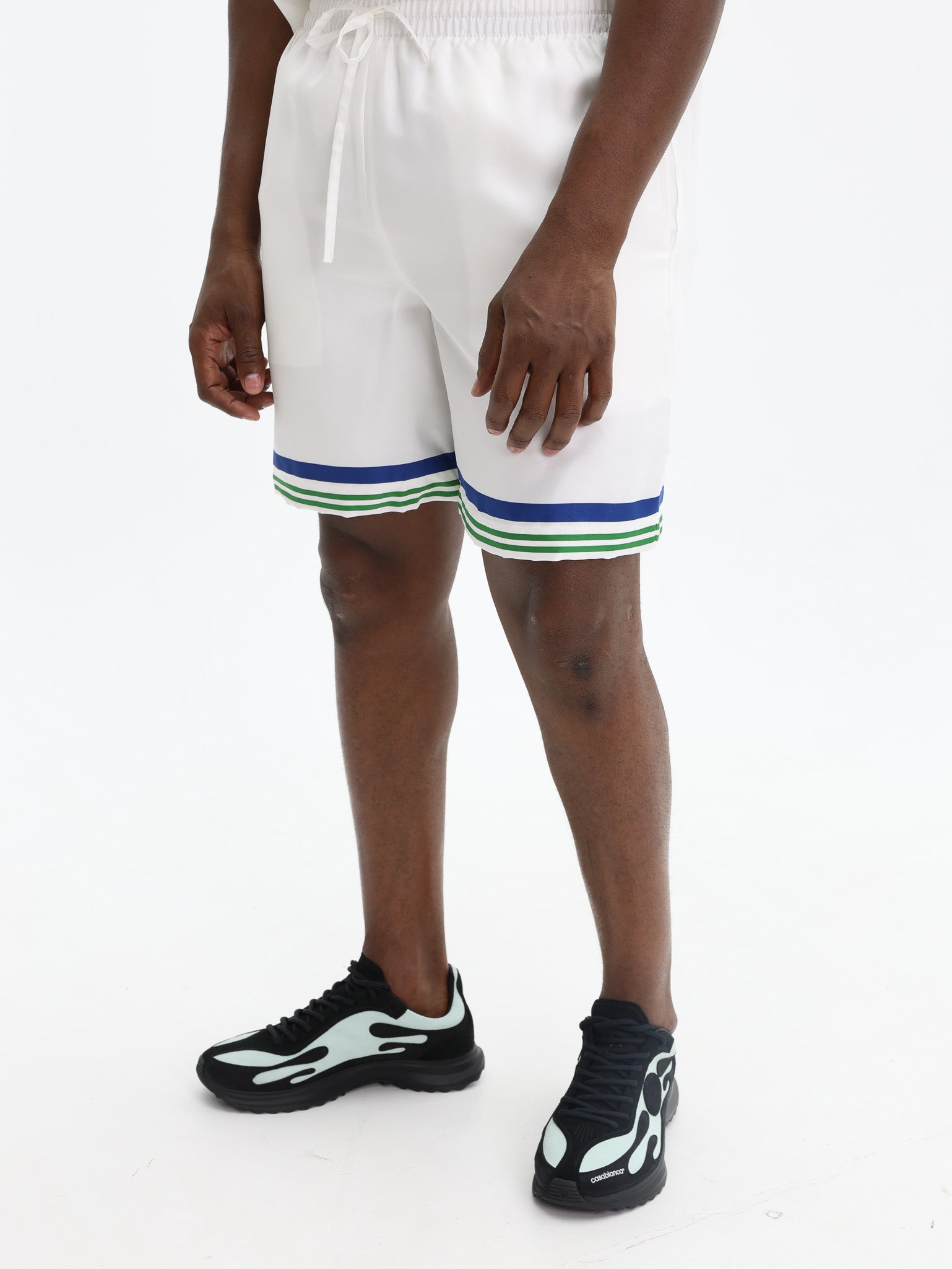 Casablanca Shorts Tennis Club White-AL Capone Premium
